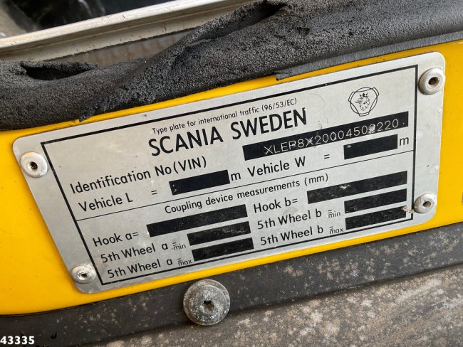 Scania  P 420 Fassi 100 Tonmeter laadkraan (22)