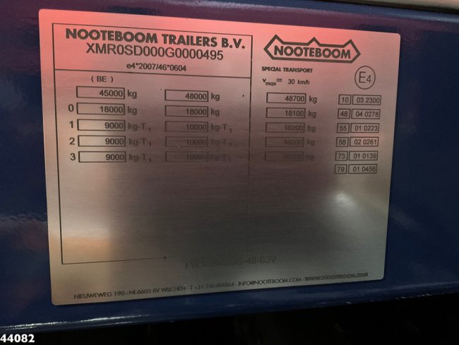 Nooteboom  OSDS-48-03V Uitschuifbaar met Hydraulische oprijrampen en lier (26)
