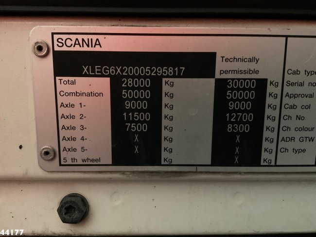 Scania  G 440 Euro 6 Hiab 26 Ton haakarmsysteem (25)