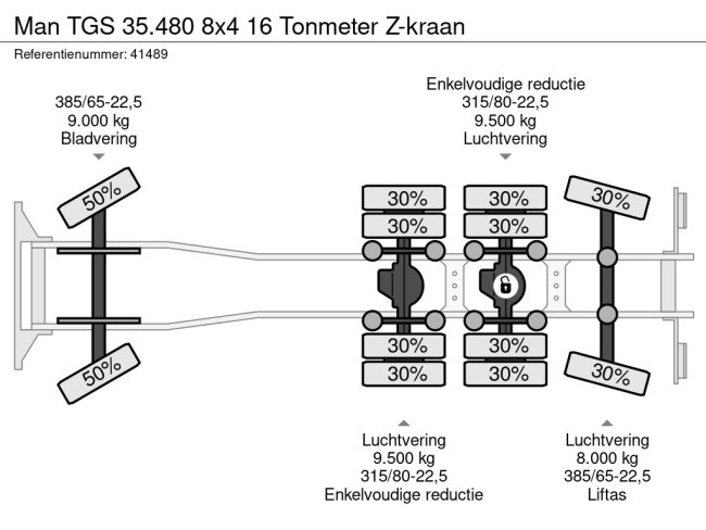 MAN  TGS 35.480 8x4 16 Tonmeter Z-kraan (14)
