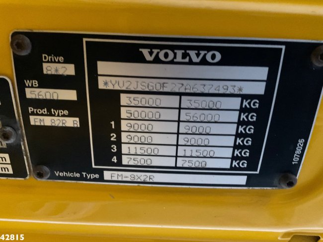 Volvo  FM 400 8x2 Euro 5 Hiab 42 Tonmeter laadkraan (35)