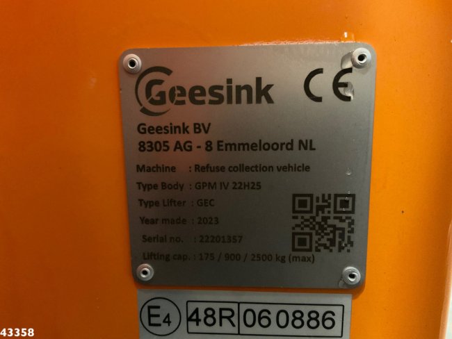 DAF  FAN XD 340 Geesink 22m³ Welvaarts weighing system (22)