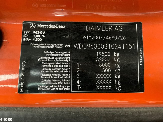 Mercedes-Benz  Antos 2024 Euro 6 Hyvalift 14 Ton portaalarmsysteem (18)
