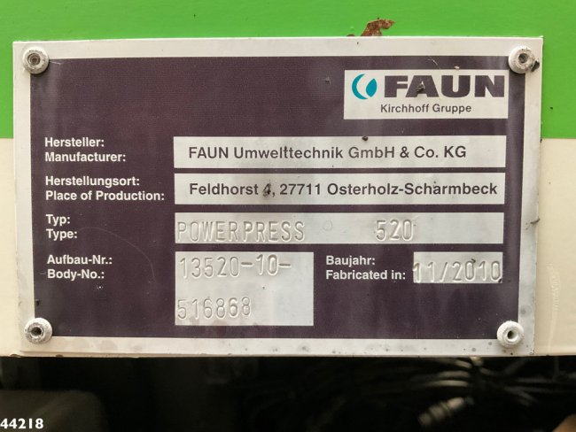 DAF  FAG 75 CF 250 Faun 20m³ (25)