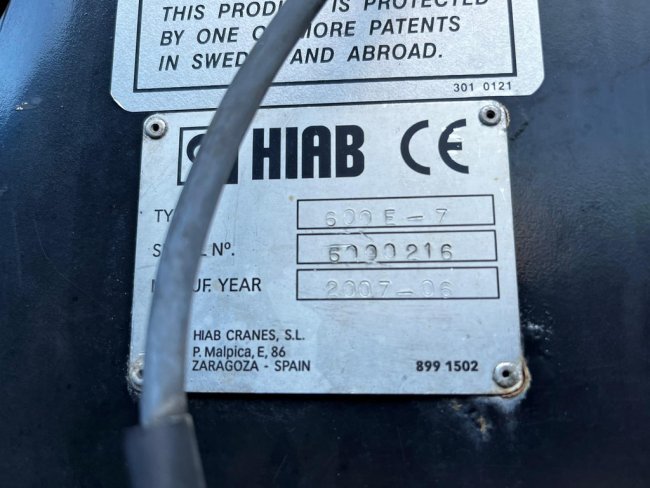 DAF  FAX 85 CF 410 Euro 5 Hiab 60 Tonmeter laadkraan (28)