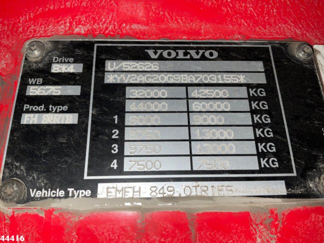 Volvo  FH 460 8x4 Fassi 27 Tonmeter laadkraan (bouwjaar 2019) (24)