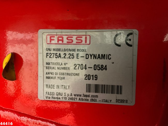 Volvo  FH 460 8x4 Fassi 27 Tonmeter laadkraan (bouwjaar 2019) (21)