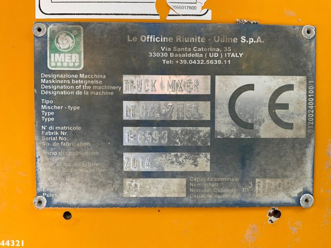 DAF  FAD CF 400 8x4 Euro 6 Concrete mixer (19)