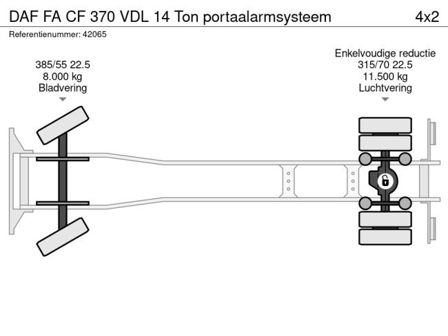 DAF  FA CF 370 VDL 14 Ton portaalarmsysteem (13)