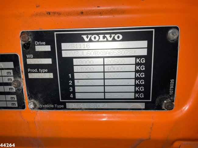 Volvo  FM 340 4x4 Palfinger 10 Tonmeter laadkraan Manual Full steel (20)