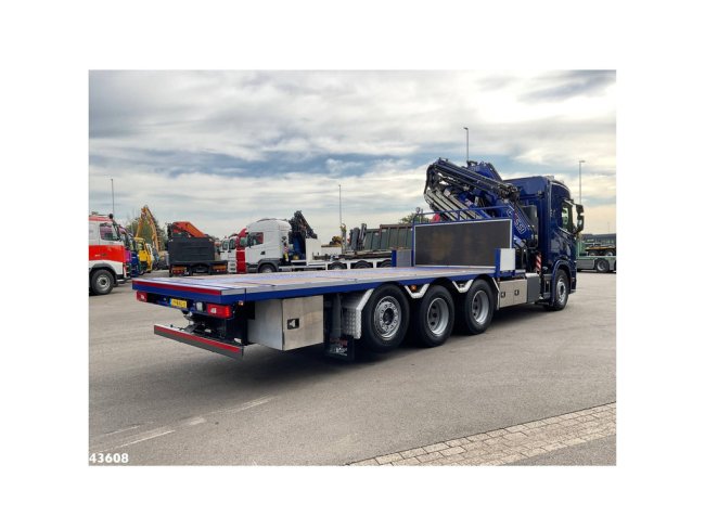 Scania  G 450 8x4 Fassi 45 Tonmeter laadkraan + Fly-Jib Just 151.350 km! (4)